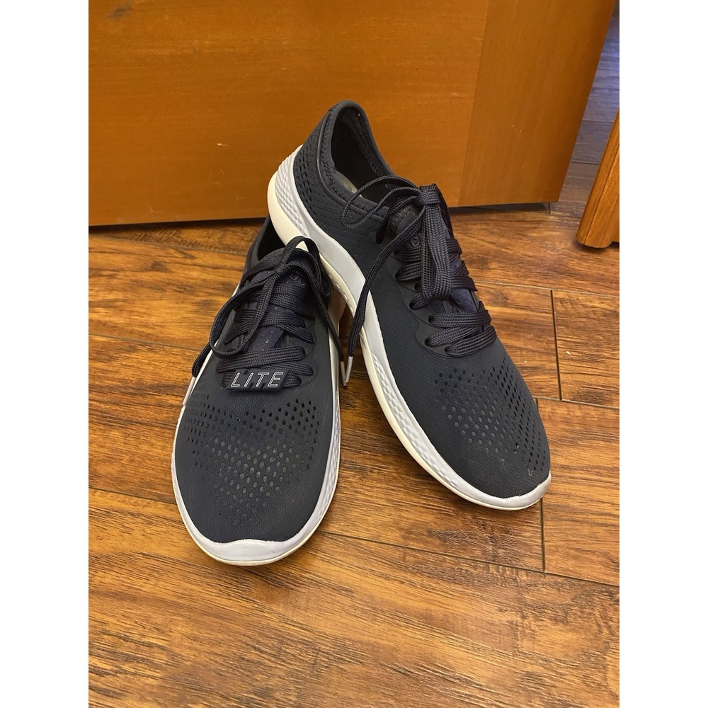 Crocs LiteRide 360 Pacer Navy Blue Casual Shoes Sneakers 206705 Women's Size 9